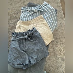 Set of 3 XS loft shorts